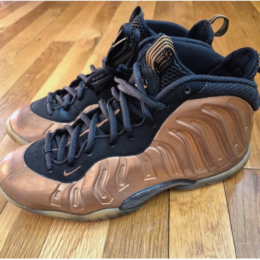Nike Air Foamposite One Copper Shoes Size 7Y